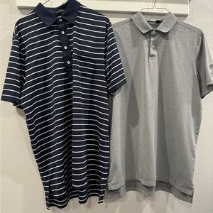 Men’s RLX golf performance polos- bundle- Size large-EUC